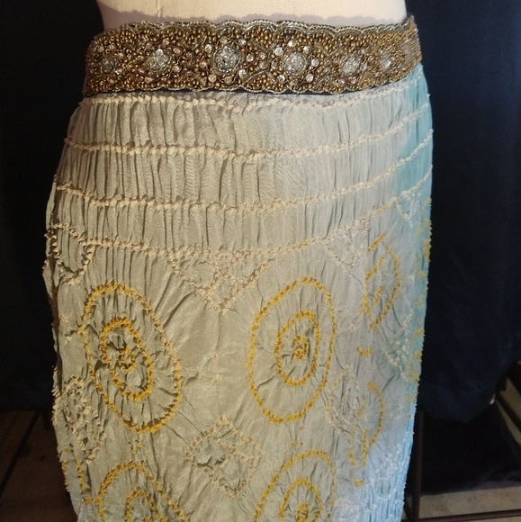 Gorgeous beaded maxi skirt